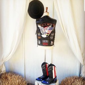 NWT Live to Ride Leather Vest!😎🐃
